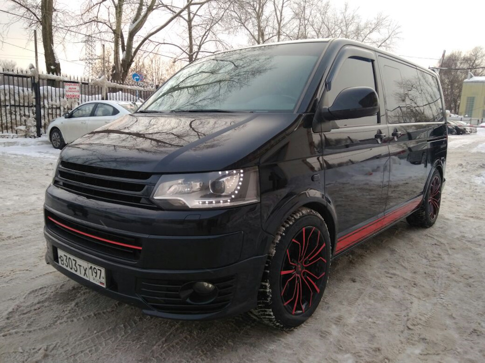 Отзыв о спортивной подвеске Vogtland 960600 с занижением -30мм Volkswagen Multivan PowerBus