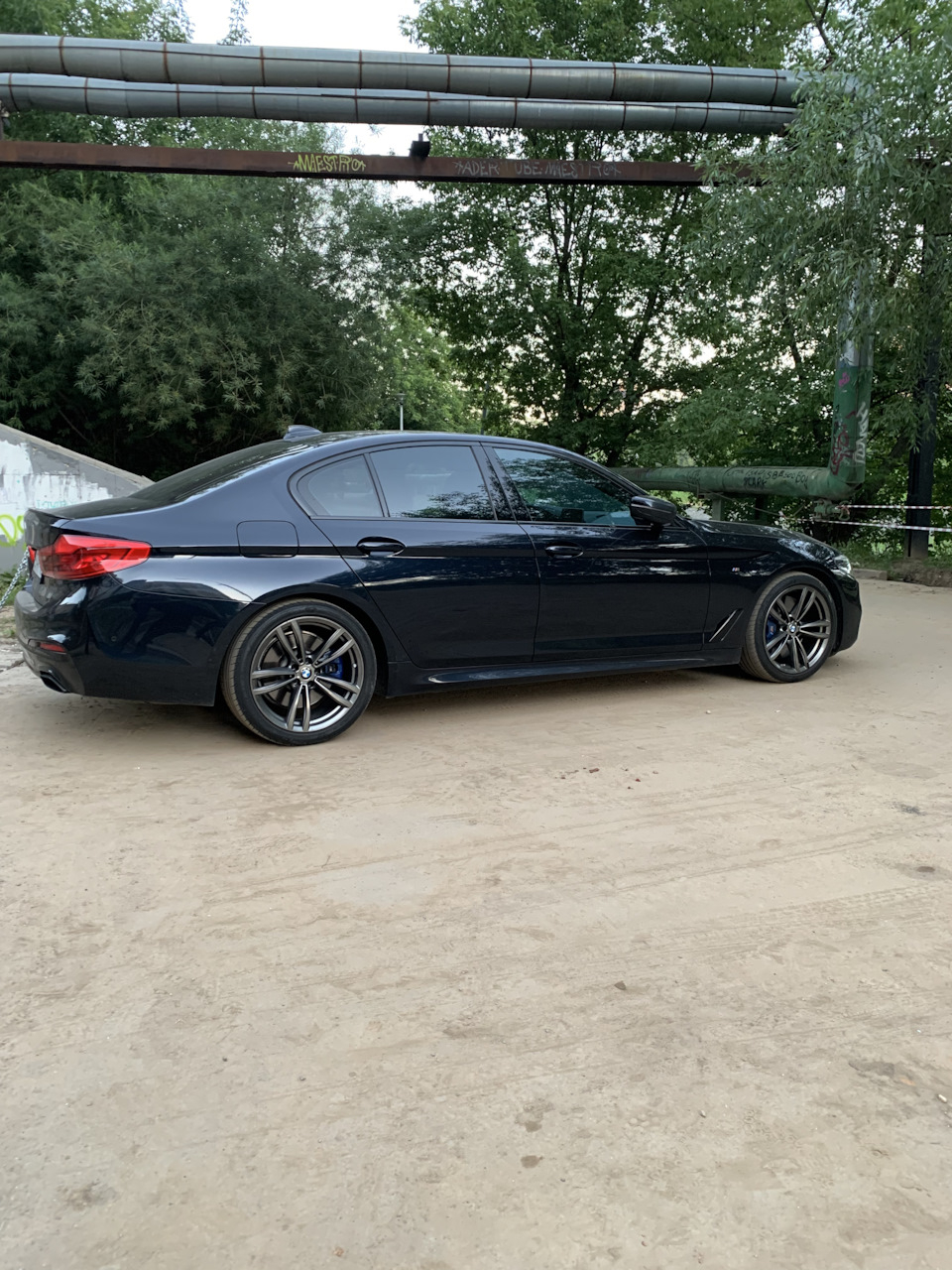Отзыв о пружинах Vogtland 951685 с занижением -30мм BMW G30 530d Xdrive LEKkki 